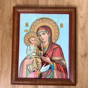 Vintage Religious Framed Art